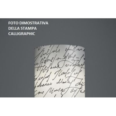 DECOLIGHT LAMPADARIO A SOSPENSIONE D40 IN POLILUX CON 7 SIMPATICHE STAMPE DELLA LINEA ZERO Linea Zero - Cristalensi Shop Online