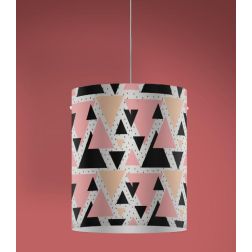 DECOLIGHT SOSPENSIONE CON 7 SIMPATICHE STAMPE DIAMETRO CM 27 IN POLILUX DELLA LINEA ZERO Linea Zero - Cristalensi Shop Online