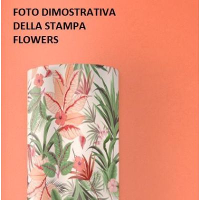 DECOLIGHT SOSPENSIONE CON 7 SIMPATICHE STAMPE DIAMETRO CM 27 IN POLILUX DELLA LINEA ZERO Linea Zero - Cristalensi Shop Online