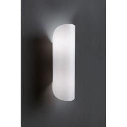 DECOLIGHT APPLIQUE CILINDRICO H35 IN POLILUX DESIGN MODERNO DELLA LINEA ZERO Linea Zero - Cristalensi Shop Online