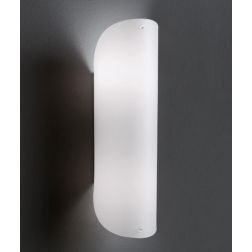 DECOLIGHT APPLIQUE CILINDRICO H42 IN POLILUX DESIGN MODERNO DELLA LINEA ZERO Linea Zero - Cristalensi Shop Online