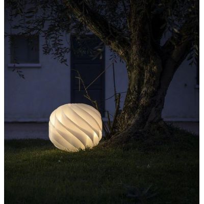 GLOBE LAMPADA DA TERRA D40 PER ESTERNI IP67 IN POLILUX BIANCO DESIGN MODERNO DI LINEA ZERO Linea Zero - Cristalensi Shop Online