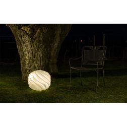 GLOBE LAMPADA DA TERRA D40 PER ESTERNI IP67 IN POLILUX BIANCO DESIGN MODERNO DI LINEA ZERO Linea Zero - Cristalensi Shop Online 2