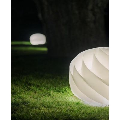 GLOBE LAMPADA DA TERRA D40 PER ESTERNI IP67 IN POLILUX BIANCO DESIGN MODERNO DI LINEA ZERO Linea Zero - Cristalensi Shop Online