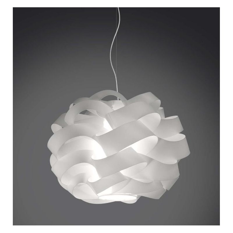 CLOUD SOSPENSIONE DA ESTERNI IP44 IN POLILUX BIANCO D40 DESIGN MODERNO DI LINEA ZERO Linea Zero - Cristalensi Shop Online
