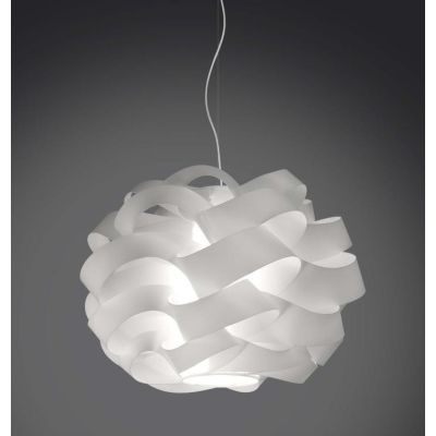 CLOUD SOSPENSIONE DA ESTERNI IP44 IN POLILUX BIANCO D40 DESIGN MODERNO DI LINEA ZERO Linea Zero - Cristalensi Shop Online