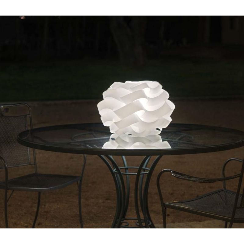 CLOUD LAMPADA DA TAVOLO D40 DA ESTERNI IP67 IN POLILUX BIANCO DESIGN MODERNO DI LINEA ZERO Linea Zero - Cristalensi Shop Online