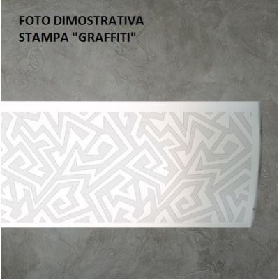 LITOS PLAFONIERA APPLIQUE IN 8 SIMPATICHE STAMPE OPPURE BIANCA L157 POLILUX DELLA LINEA ZERO Linea Zero - Cristalensi Shop Onlin