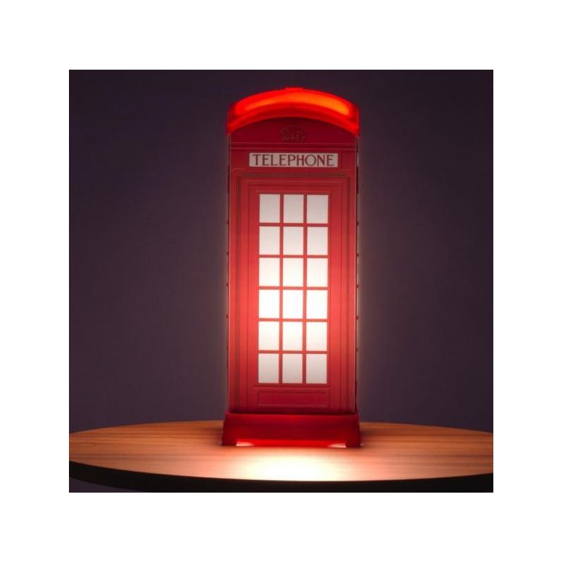 RED PHONE BOX LAMPADA DA TAVOLO IN POLILUX STILE INGLESE PER CAMERETTE BIMBI DI LINEA ZERO Linea Zero - Cristalensi Shop Online