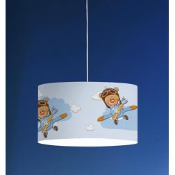 DECOKIDS LAMPADARIO DA BAMBINI IN POLILUX CON SIMPATICHE GRAFICHE MADE IN ITALY DI LINEA ZERO Linea Zero - Cristalensi Shop Onli 2