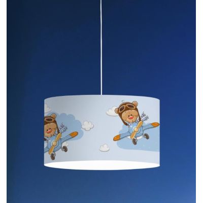 DECOKIDS LAMPADARIO DA BAMBINI IN POLILUX CON SIMPATICHE GRAFICHE MADE IN ITALY DI LINEA ZERO Linea Zero - Cristalensi Shop Onli