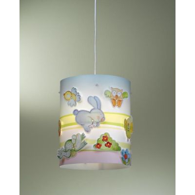 ANIMAL FARM SOSPENSIONE DA BAMBINI IN POLILUX COLORATO CON CLIP DECORATIVE DI LINEA ZERO Linea Zero - Cristalensi Shop Online