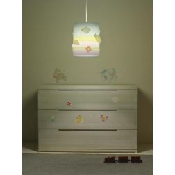 ANIMAL FARM SOSPENSIONE DA BAMBINI IN POLILUX COLORATO CON CLIP DECORATIVE DI LINEA ZERO Linea Zero - Cristalensi Shop Online 2