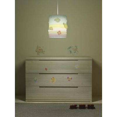 ANIMAL FARM SOSPENSIONE DA BAMBINI IN POLILUX COLORATO CON CLIP DECORATIVE DI LINEA ZERO Linea Zero - Cristalensi Shop Online