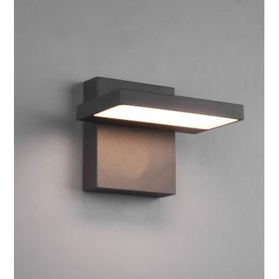 HORTON APPLIQUE PER ESTERNI CON DIFFUSORE ORIENTABILE IP54 LED 8W ANTRACITE MODERNO TRIO LIGHTING - Cristalensi Shop Online