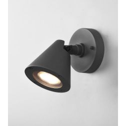 KAVERI FARETTO DA ESTERNI ORIENTABILE IP44 MODERNO COLORE ANTRACITE CON ATTACCO GU10 TRIO LIGHTING - Cristalensi Shop Online