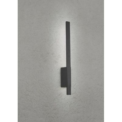 TAWA LAMPADA DA PARETE SOTTILE IP54 PER ESTERNI ANTRACITE LED 7W LUCE 3000K MODERNA TRIO LIGHTING - Cristalensi Shop Online