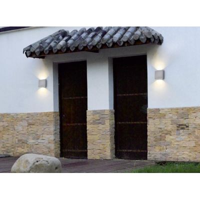 THAMES LAMPADA DA PARETE QUADRATA BIEMISSIONE ANTRACITE IP54 DA ESTERNI LED 3W LUCE 3000K TRIO LIGHTING - Cristalensi Shop Onlin