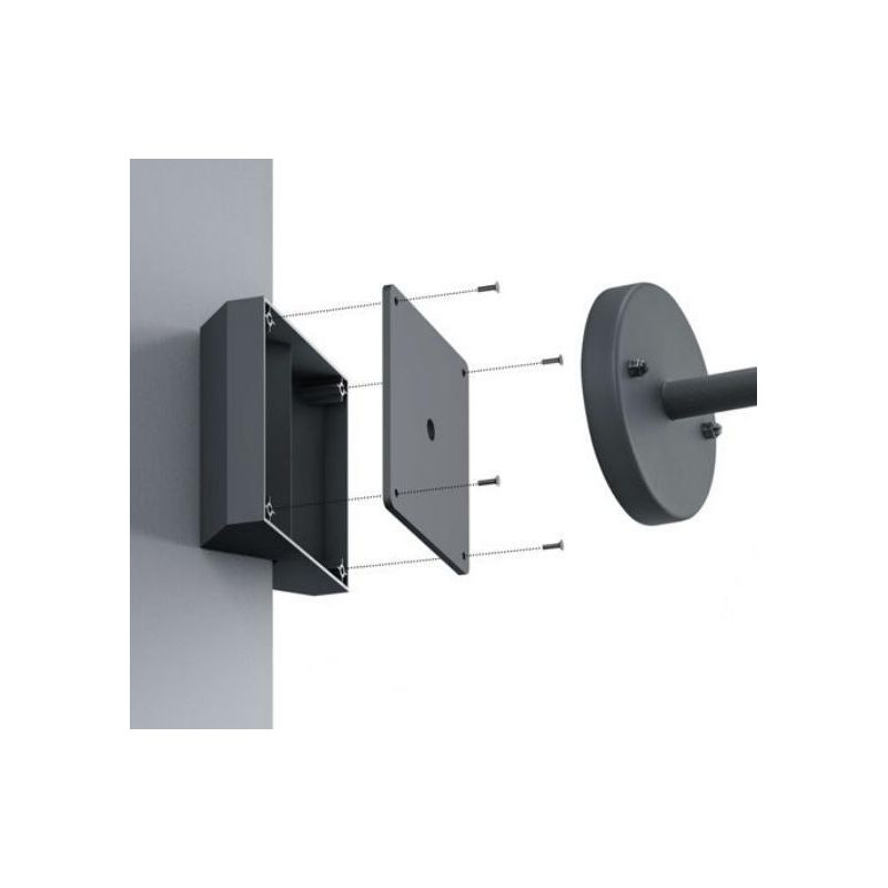 9965-32 ATTACCO ANGOLARE PER APPLIQUE DA ESTERNO TRIO LIGHTING - Cristalensi Shop Online