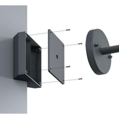 9965-32 ATTACCO ANGOLARE PER APPLIQUE DA ESTERNO TRIO LIGHTING - Cristalensi Shop Online