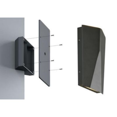 9965-32 ATTACCO ANGOLARE PER APPLIQUE DA ESTERNO TRIO LIGHTING - Cristalensi Shop Online