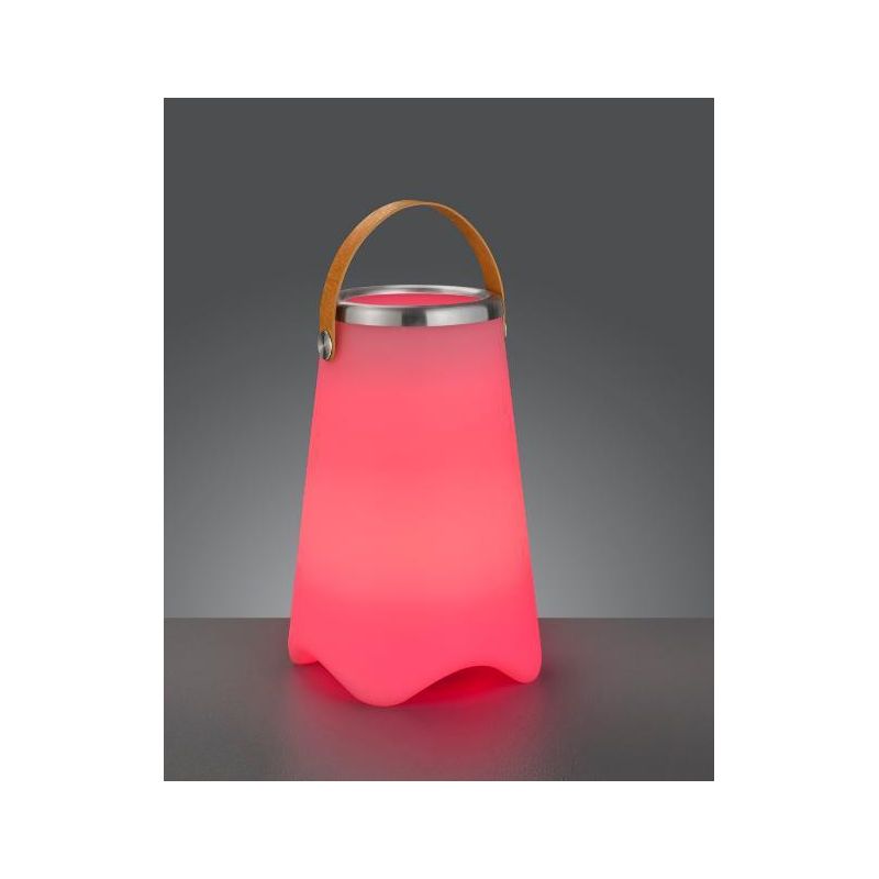 JAMAICA LAMPADA DECORATIVA LED 3W LUCE 3000K RGB BATTERIA RICARICABILE, CASSA ACUSTICA E TELECOMANDO RL - Cristalensi Shop Onlin