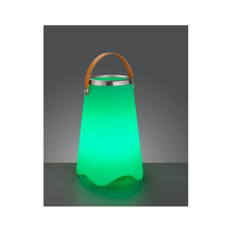 JAMAICA LAMPADA DECORATIVA LED 3W LUCE 3000K RGB BATTERIA RICARICABILE, CASSA ACUSTICA E TELECOMANDO RL - Cristalensi Shop Onlin