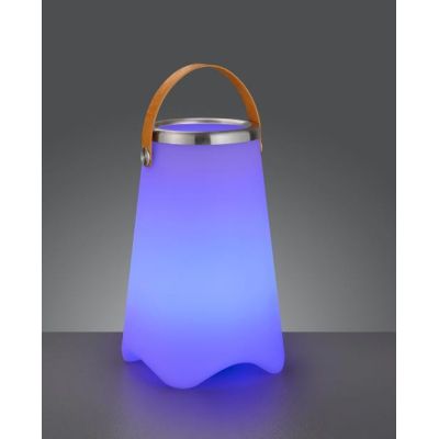 JAMAICA LAMPADA DECORATIVA LED 3W LUCE 3000K RGB BATTERIA RICARICABILE, CASSA ACUSTICA E TELECOMANDO RL - Cristalensi Shop Onlin