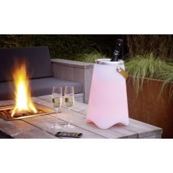 JAMAICA LAMPADA DECORATIVA LED 3W LUCE 3000K RGB BATTERIA RICARICABILE, CASSA ACUSTICA E TELECOMANDO RL - Cristalensi Shop Onlin