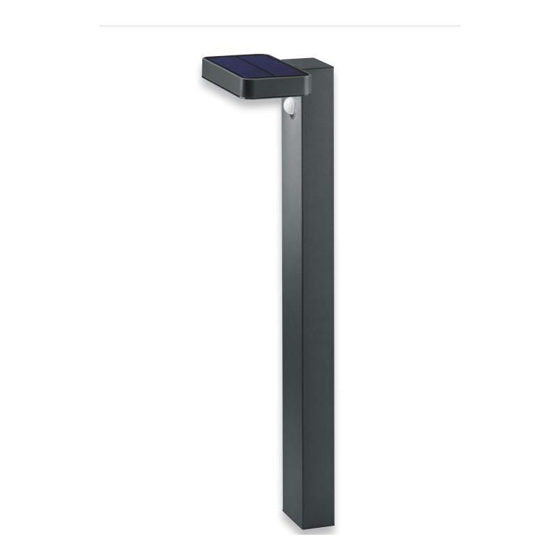 ESQUEL PALO DA ESTERNO IP44 AD ENERGIA SOLARE E CON SENSORE DI MOVIMENTO ANTRACITE LED 4,5W RL - Cristalensi Shop Online