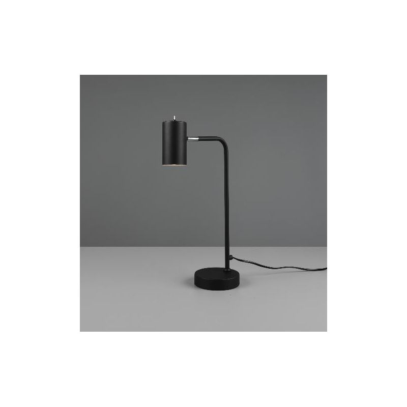 MARLEY LAMPADA DA TAVOLO H45 IN METALLO FINITURA BIANCO O NERO MODERNA ATTACCO GU10 TRIO LIGHTING - Cristalensi Shop Online