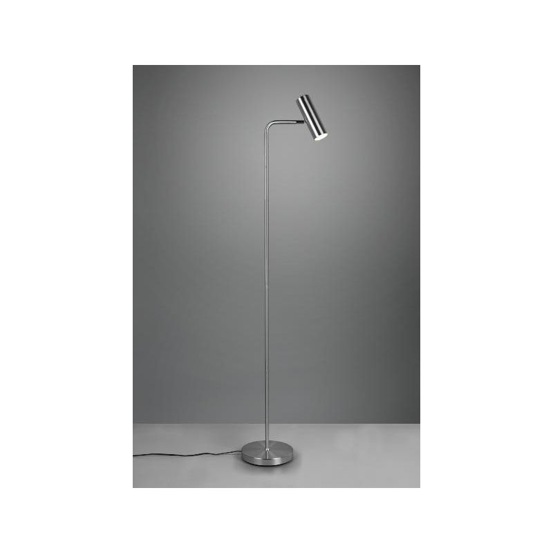 MARLEY PIANTANA H150 IN METALLO FINITURA NICHEL O OTTONE SATINATO MODERNA ATTACCO GU10 TRIO LIGHTING - Cristalensi Shop Online