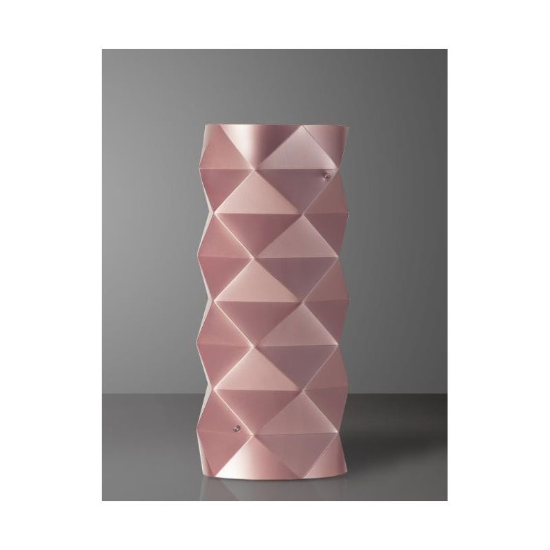 PRISMA LAMPADA DA TAVOLO H32 IN POLILUX 5 COLORI D13 CON SFACCETTATURE PIRAMIDALI DI LINEA ZERO Linea Zero - Cristalensi Shop On