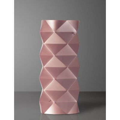 PRISMA LAMPADA DA TAVOLO H32 IN POLILUX 5 COLORI D13 CON SFACCETTATURE PIRAMIDALI DI LINEA ZERO Linea Zero - Cristalensi Shop On
