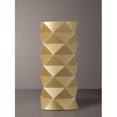 PRISMA LAMPADA DA TAVOLO H32 IN POLILUX 5 COLORI D13 CON SFACCETTATURE PIRAMIDALI DI LINEA ZERO Linea Zero - Cristalensi Shop On