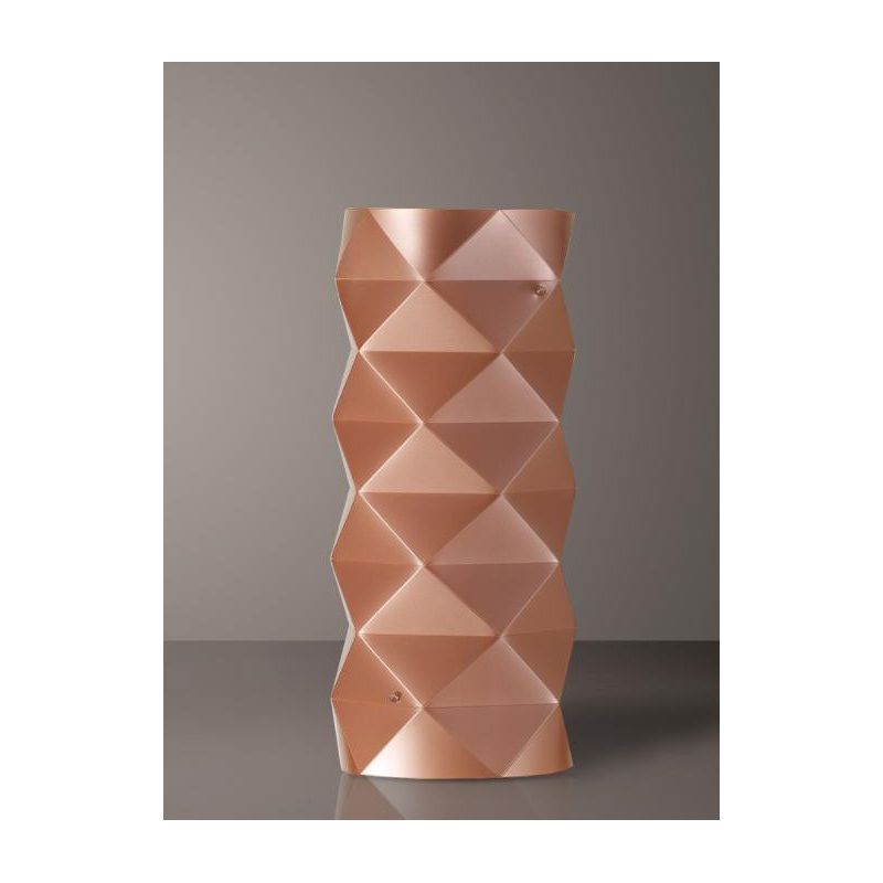 PRISMA LAMPADA DA TAVOLO H32 IN POLILUX 5 COLORI D13 CON SFACCETTATURE PIRAMIDALI DI LINEA ZERO Linea Zero - Cristalensi Shop On