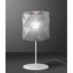 PRISMA LAMPADA DA TAVOLO H36 IN POLILUX 5 COLORI CON SFACCETTATURE PIRAMIDALI DI LINEA ZERO Linea Zero - Cristalensi Shop Online 2