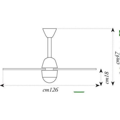 SFERA LED CROMO 12W 1400 LUMEN 3000K VENTILATORE DI ITALEXPORT DIAMETRO 127 Italexport - Cristalensi Shop Online