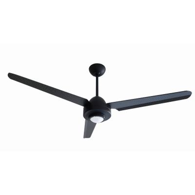 BLACK LIBELLULA 3 PALE VENTILATORE LED 17W LUCE 3000K DIAMETRO 127 CM CON TELECOMANDO INCLUSO Italexport - Cristalensi Shop Onli