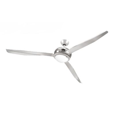 CENTOTTANTA VENTILATORE A SOFFITTO 3 PALE LED 12W LUCE 3000K GRIGIO CON TELECOMANDO INCLUSO Italexport - Cristalensi Shop Online
