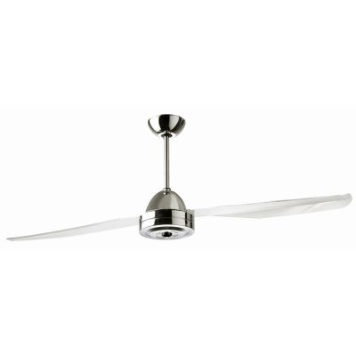 LIBELLULA 2 PALE VENTILATORE DIAMETRO 127 CM CROMO DI ITALEXPORT CON TELECOMANDO INCLUSO Italexport - Cristalensi Shop Online