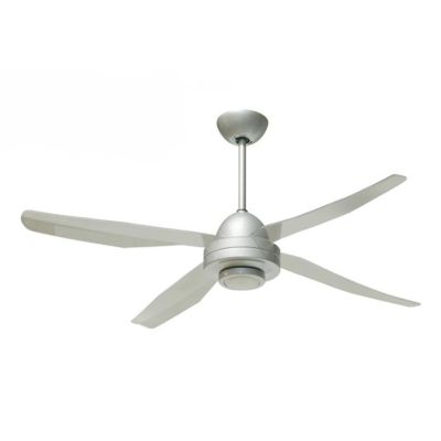 LIBELLULA 4 PALE VENTILATORE DIAMETRO 127 CM GRIGIO LED 17W LUCE 3000K CON TELECOMANDO INCLUSO Italexport - Cristalensi Shop Onl