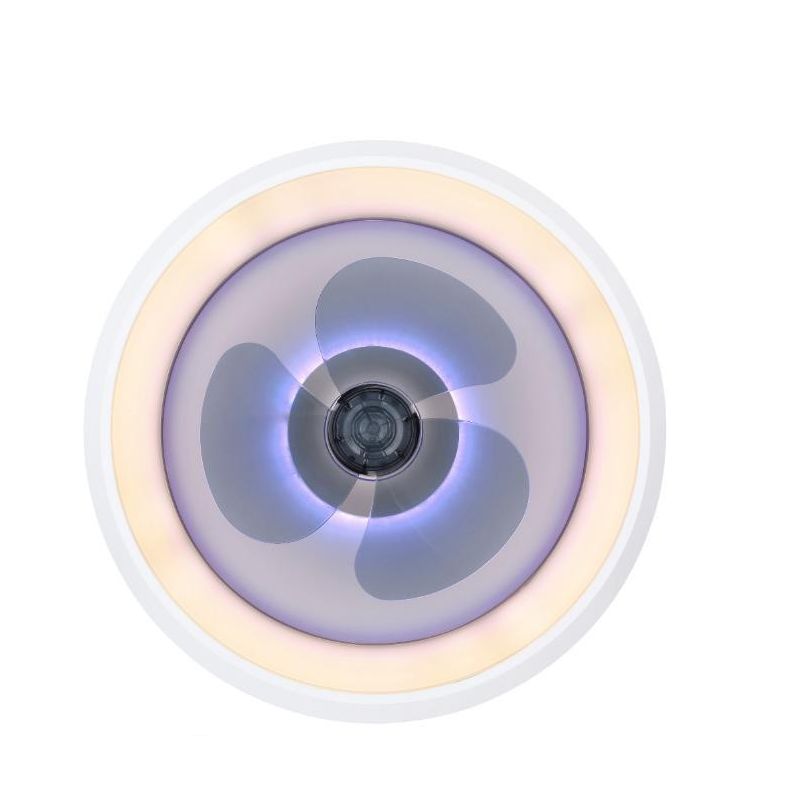 JOEY VENTILATORE BIANCO A SOFFITTO CON LED DA 34W LUCE DIMMERABILE CON TELECOMANDO INCLUSO Globo Lighting - Cristalensi Shop Onl