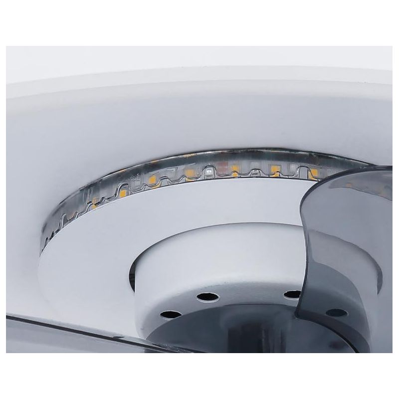JOEY VENTILATORE BIANCO A SOFFITTO CON LED DA 34W LUCE DIMMERABILE CON TELECOMANDO INCLUSO Globo Lighting - Cristalensi Shop Onl