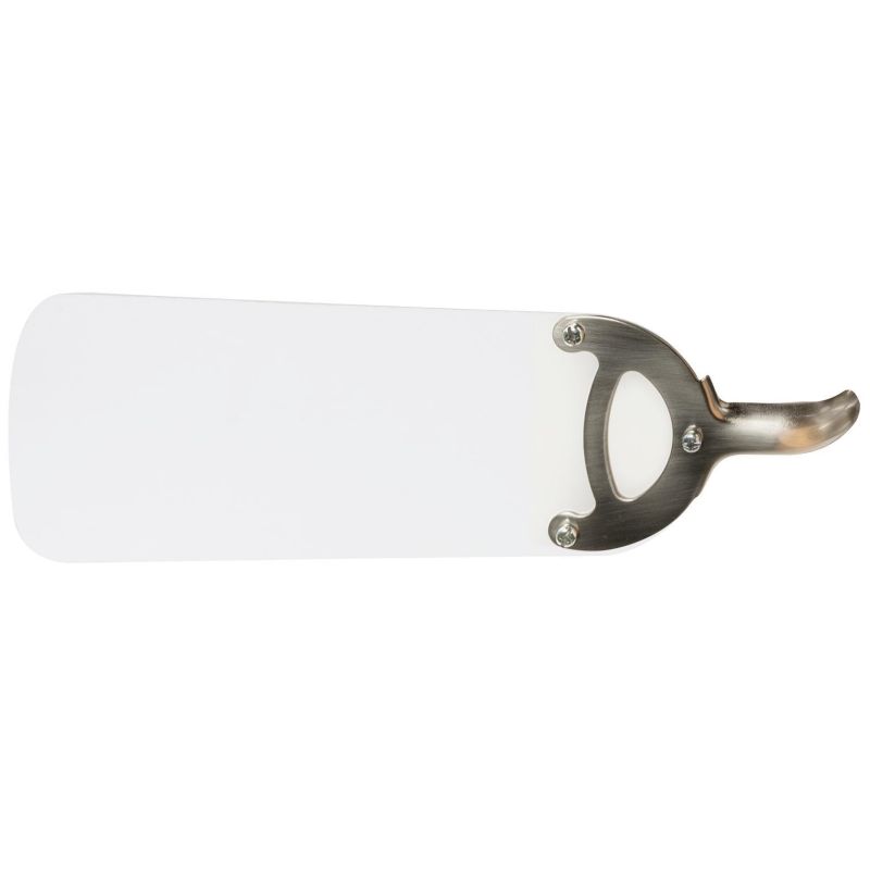 UGO VENTILATORE A SOFFITTO CROMO PALE REVERSIBILI CON CATENELLA E LAMPADINA ATTACCO E27 Globo Lighting - Cristalensi Shop Online