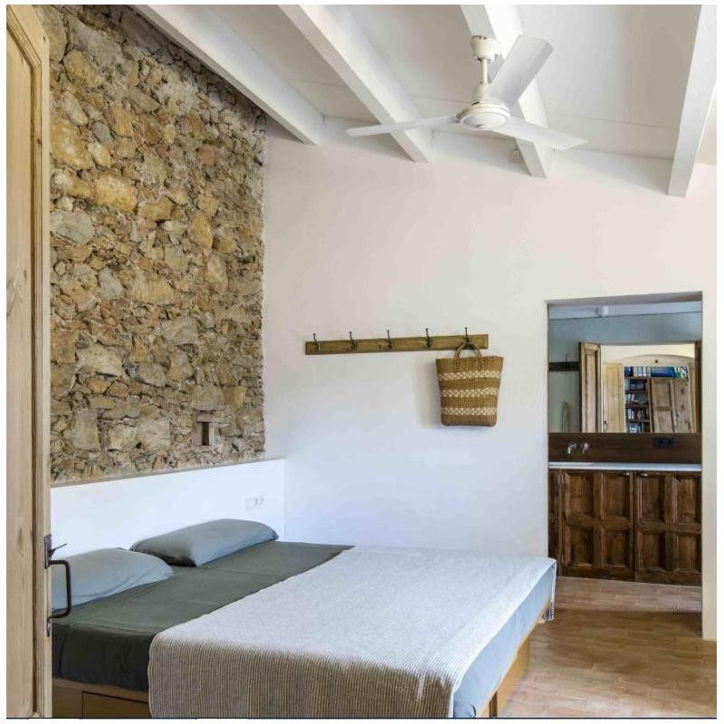 ECO INDUS VENTILATORE DI DIAMETRO 120 CM IN METALLO BIANCO SENZA LUCE FARO VENTILATORI - Cristalensi Shop Online