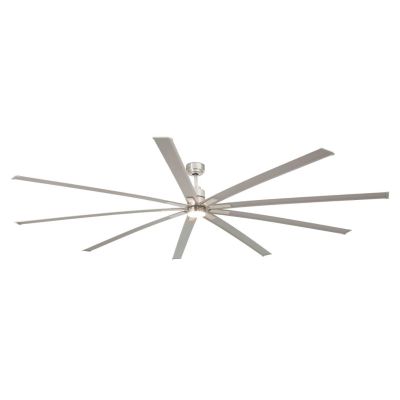 MANHATTAN VENTILATORE DIAMETRO CM 240 LUCE LED 16W DIMMERABILE CON 9 PALE TELECOMANDO INCLUSO FARO VENTILATORI - Cristalensi Sho