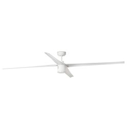 ATTOS VENTILATORE MARRONE O BIANCO D210 LUCE LED 18W DIMMERABILE 4 PALE E TELECOMANDO INCLUSO FARO VENTILATORI - Cristalensi Sho 2