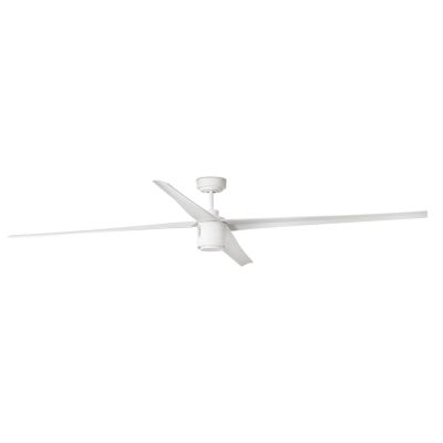 ATTOS VENTILATORE MARRONE O BIANCO D210 LUCE LED 18W DIMMERABILE 4 PALE E TELECOMANDO INCLUSO FARO VENTILATORI - Cristalensi Sho
