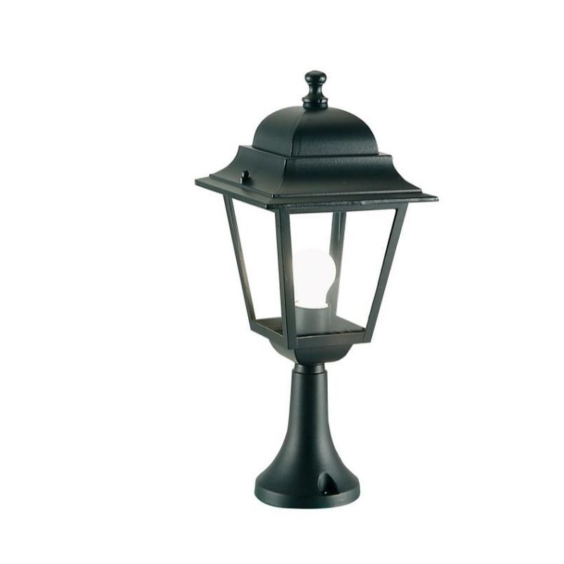 AMALFI PALETTO DA CANCELLO PICCOLO ALTEZZA CM 50 IN ALLUMINIO NERO DELLA SOVIL Sovil - Cristalensi Shop Online